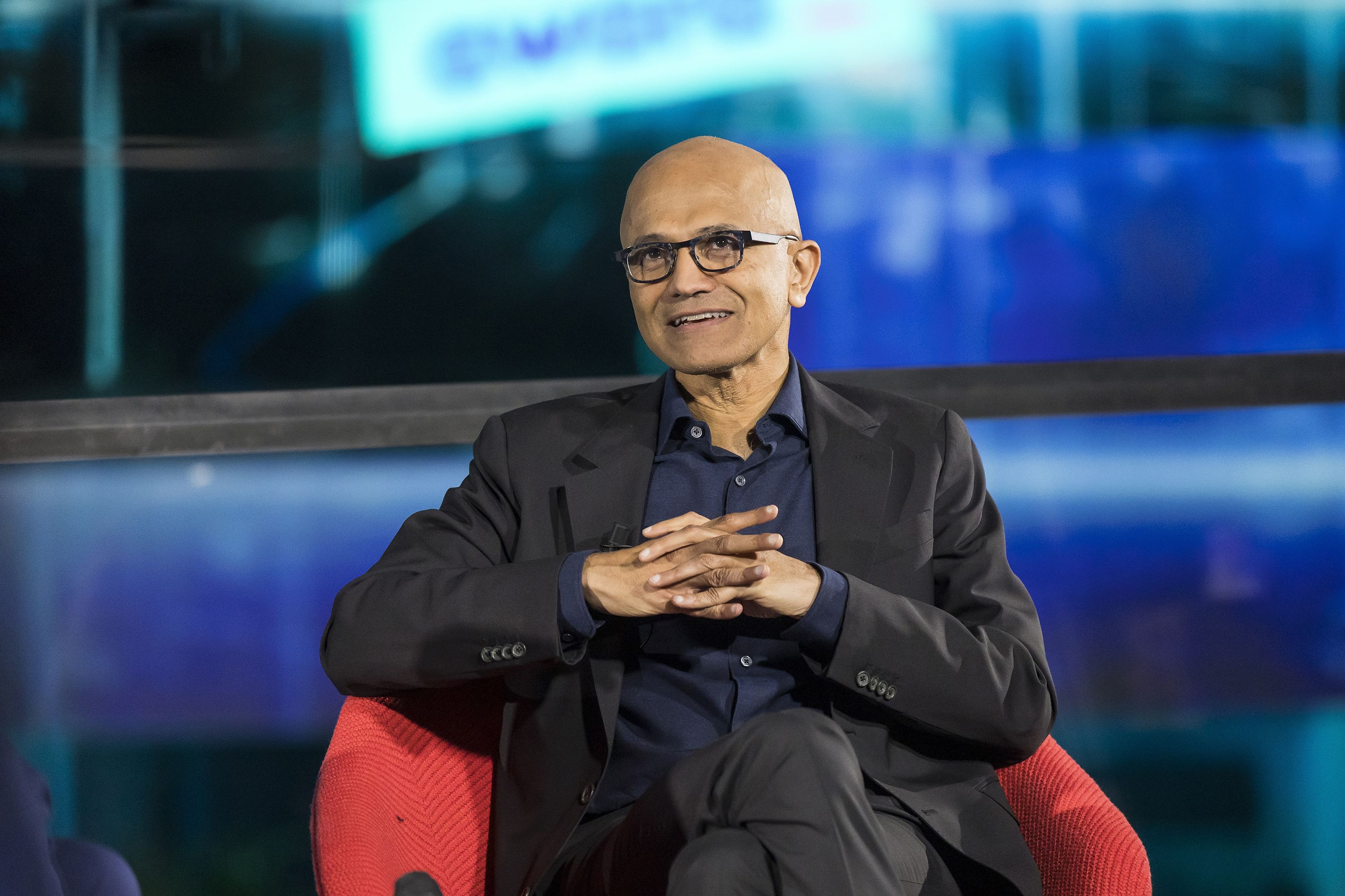 Satya Nadella portrait