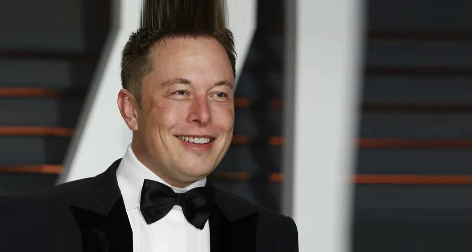 Elon Musk portrait